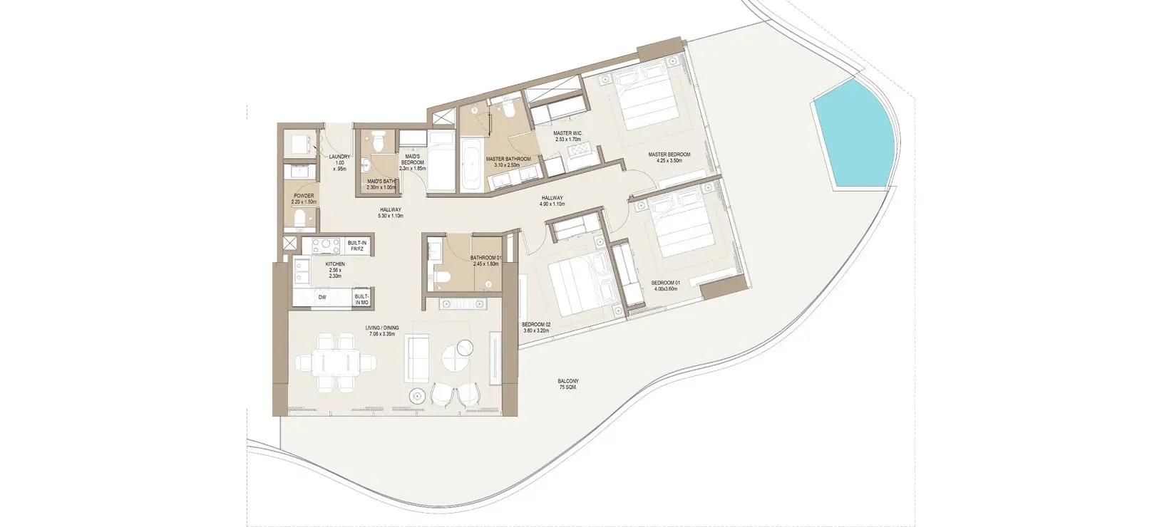 3 Bedroom